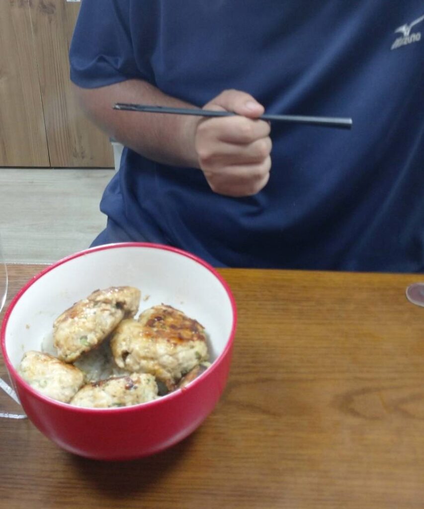 つくねハンバーグ