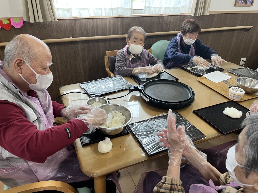 まなび～おやつレク～五平餅編